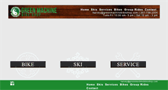 Desktop Screenshot of greenmachinebikeshop.com